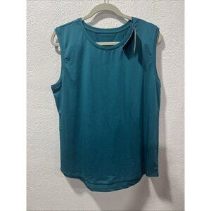 Baleaf Women's Sleeveless Basic Active Crewneck‎ Tank Top Teal Size XL NWT